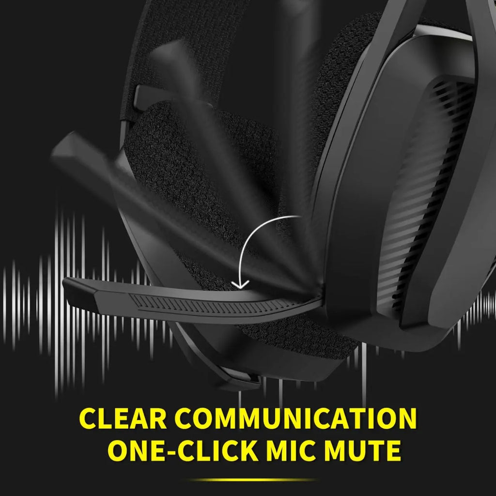 Wireless Gaming Headset with Mic for PC, PS5 & PS4