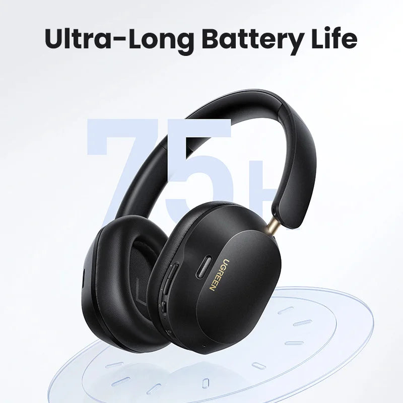 Wireless Bluetooth Headphones With Hybrid ANC 75H